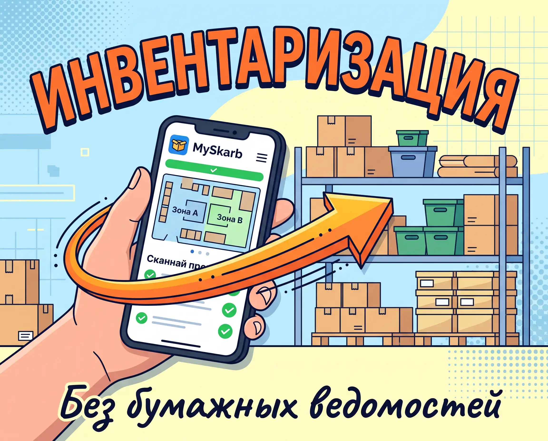 Инвентаризация и учет в магазине