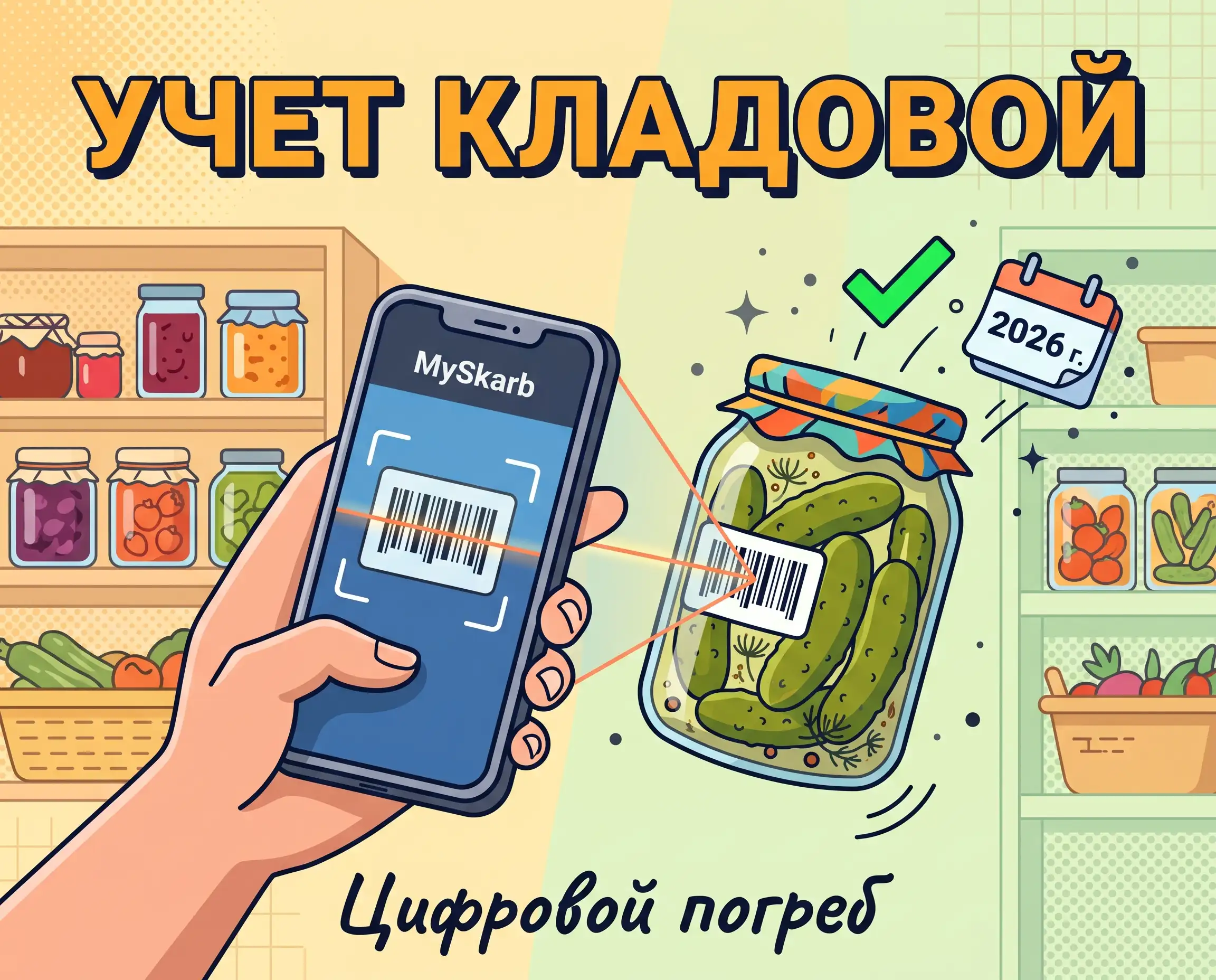 Цифровая кладовая и погреб